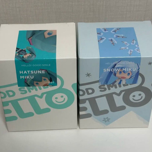 굿스마일 헬로 하츠네 미쿠 + 스노우 미쿠 2종 일괄 이미지