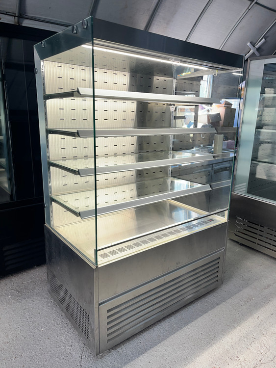 오픈쇼케이스냉장고 1200 5단 세경냉동 카페 밀키트 브런치 올스텐 반찬진열 과일진열 이미지