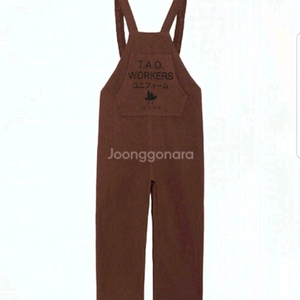 타오 워커스 멜빵바지 6y 중고 이미지