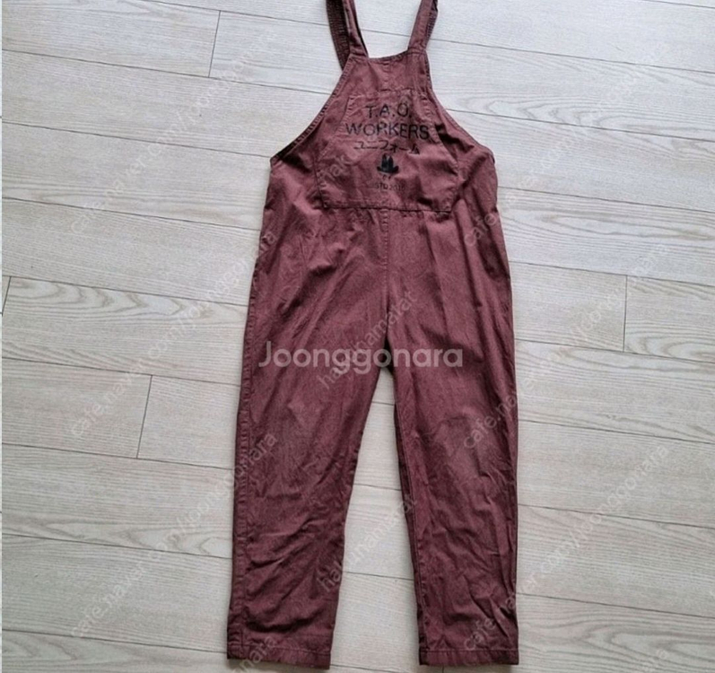 타오 워커스 멜빵바지 6y 중고 이미지