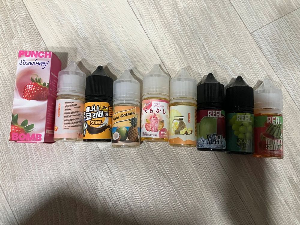 액상 여러종류 이미지