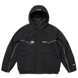 [XL]슈프림 x 엄브로 고어텍스 후드 자켓 블랙 정가이하 미시착 새상품 이미지