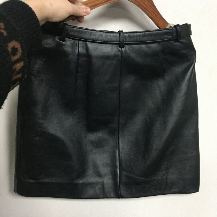 MAJE 마쥬 벨티드 레더 스커트 26 이미지