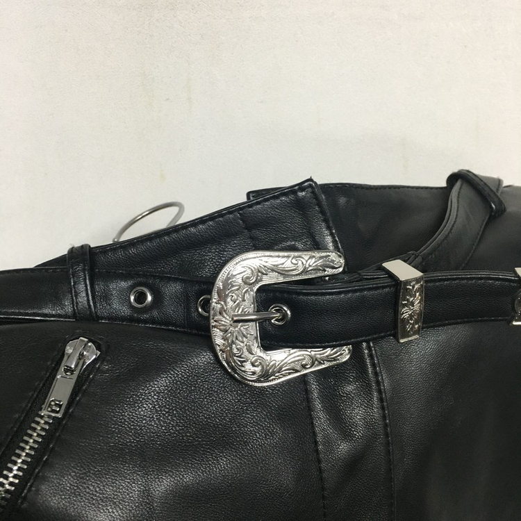 MAJE 마쥬 벨티드 레더 스커트 26 이미지