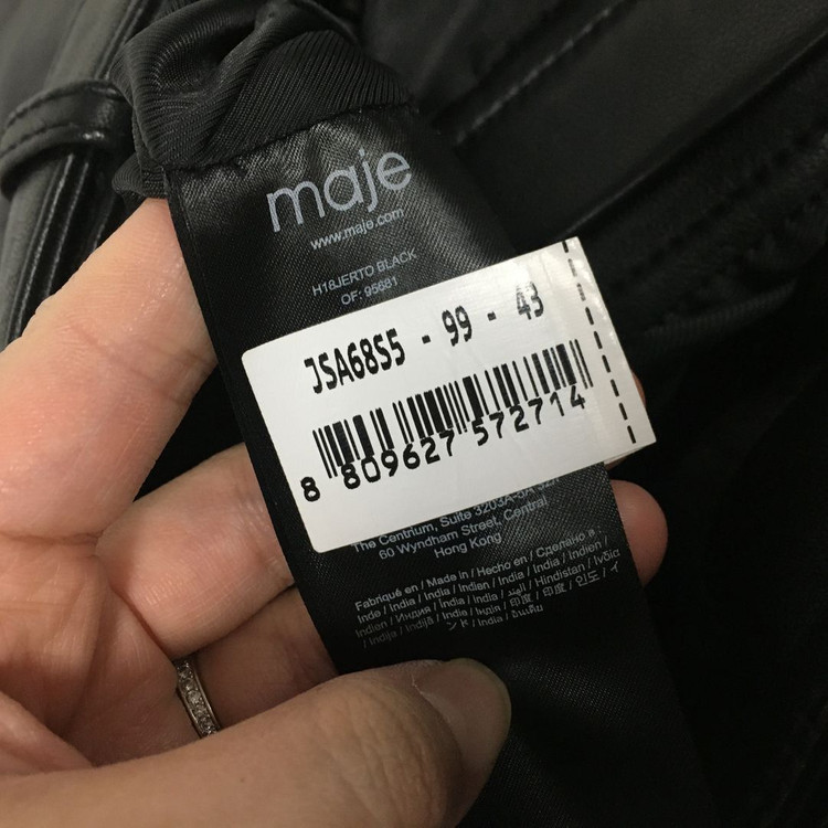 MAJE 마쥬 벨티드 레더 스커트 26 이미지