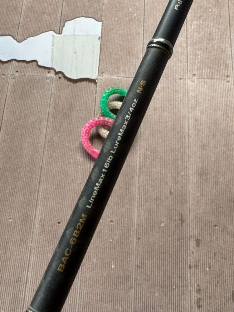 배스낚시 용품 정리 이미지