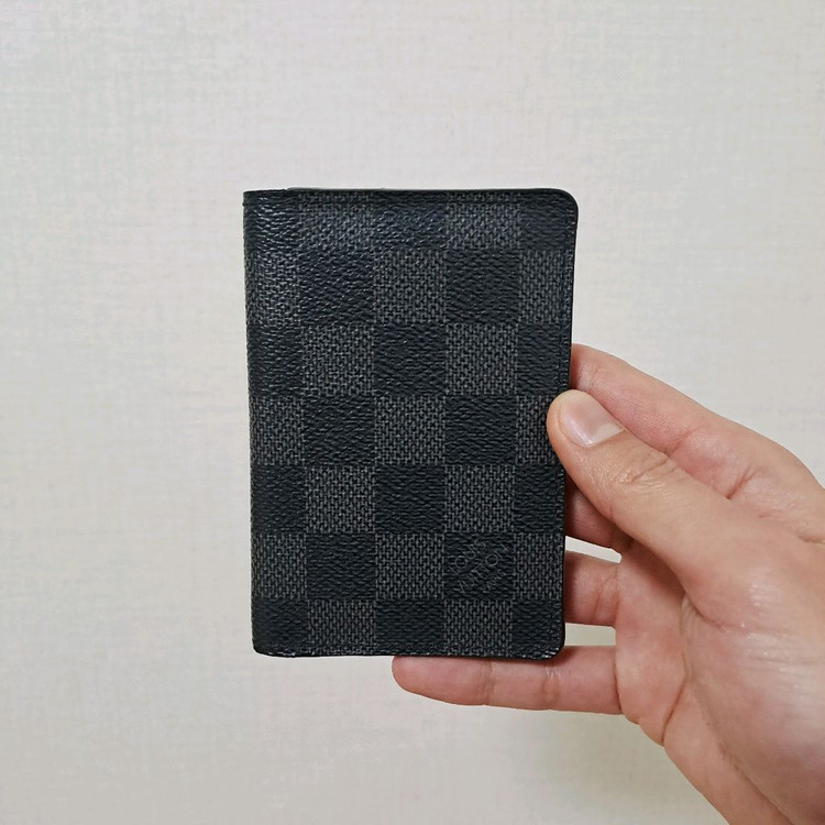 [100%/정품] 루이비통 다미에 포켓 오거나이저, 루이비통지갑,루이비통카드지갑 이미지