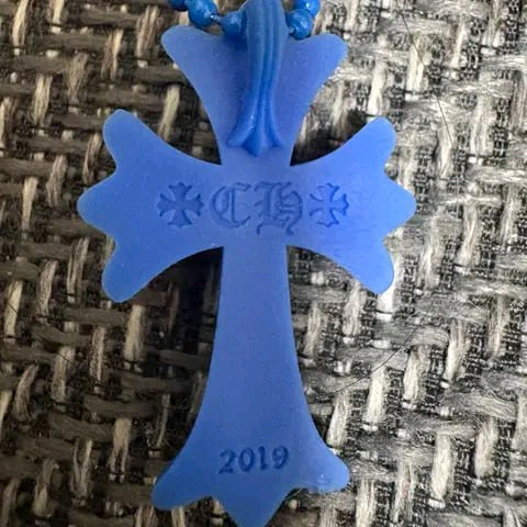 크롬하츠 실리크롬 목걸이 블루 이미지