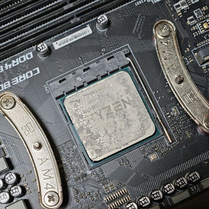 B450m 박격포 맥스 + 라이젠 5600 보드셋 이미지