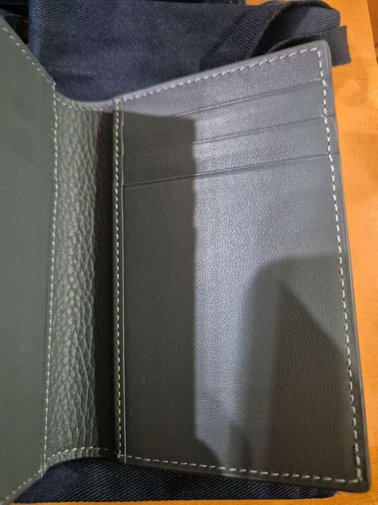 디올 아이콘 버티컬 카드 지갑 이미지