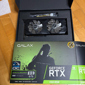 Galax 갤럭시 RTX2060 Super 그래픽카드 이미지