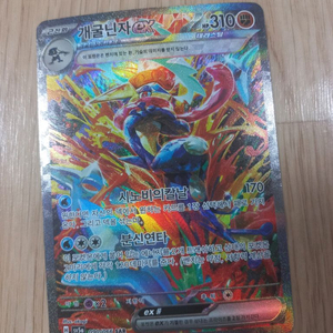 포켓몬카드 개굴닌자 ex SAR 이미지