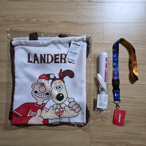 (미개봉) SSG 랜더스 짐색+응원봉+랜야드 이미지