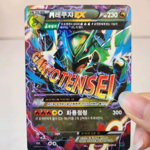 포켓몬카드 M레쿠쟈 EX 이미지