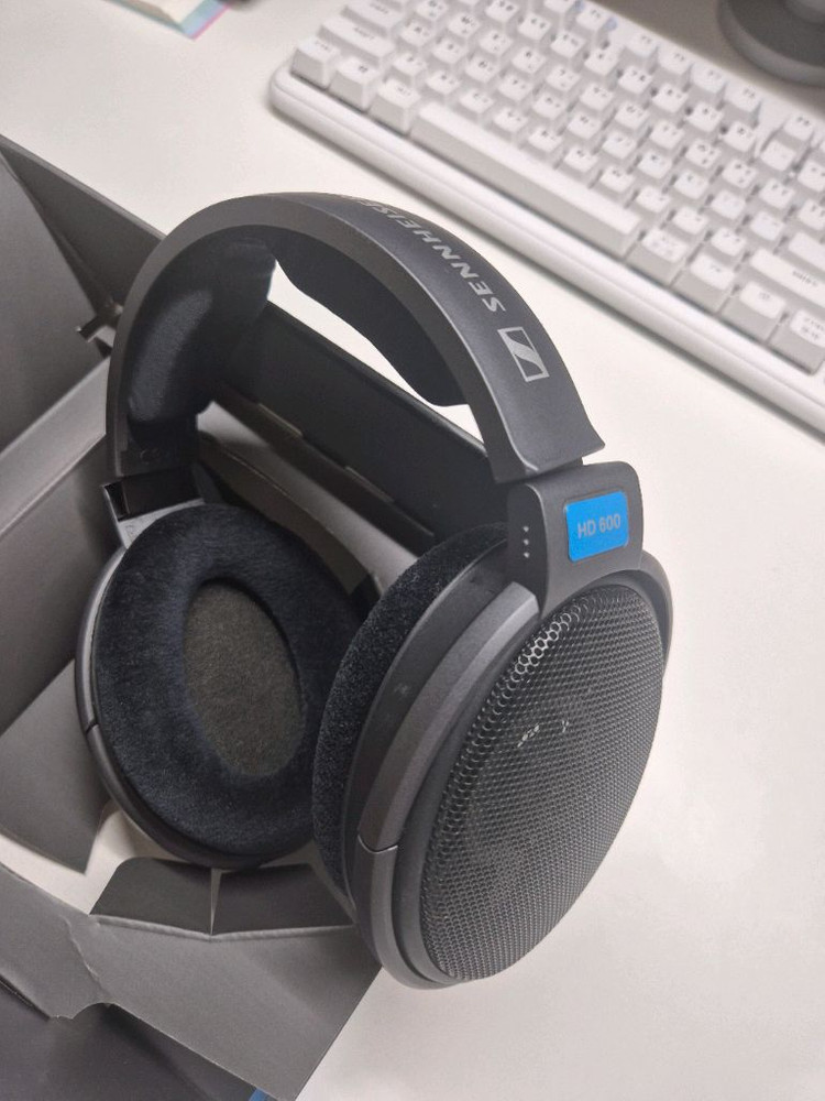 젠하이저 hd600 헤드폰 이미지