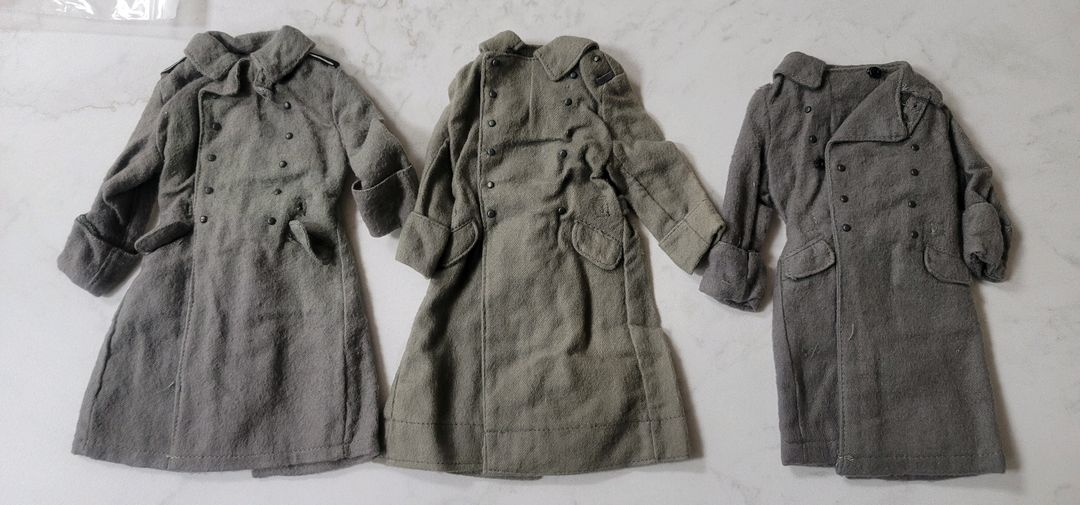 12인치 밀리터리 액션피규어 2차대전 독일군 코트 이미지