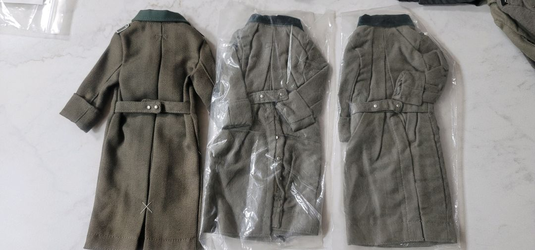 12인치 밀리터리 액션피규어 2차대전 독일군 코트 이미지