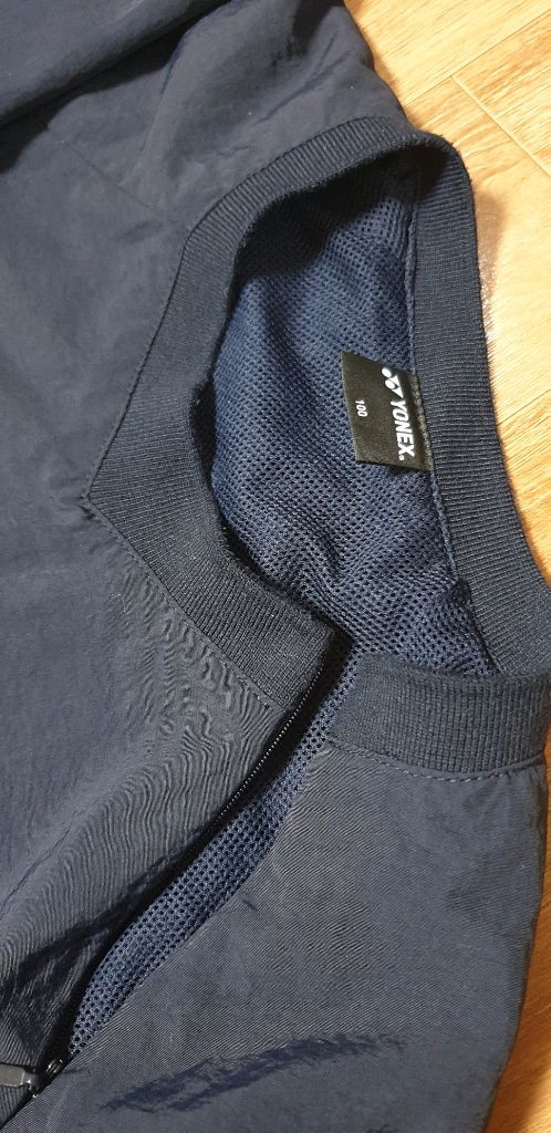 남.100-105 슬림) 요넥스 남성 배드민턴 바람막이, 요넥스 자켓 / YONEX 실내스포츠 트레이닝 이미지