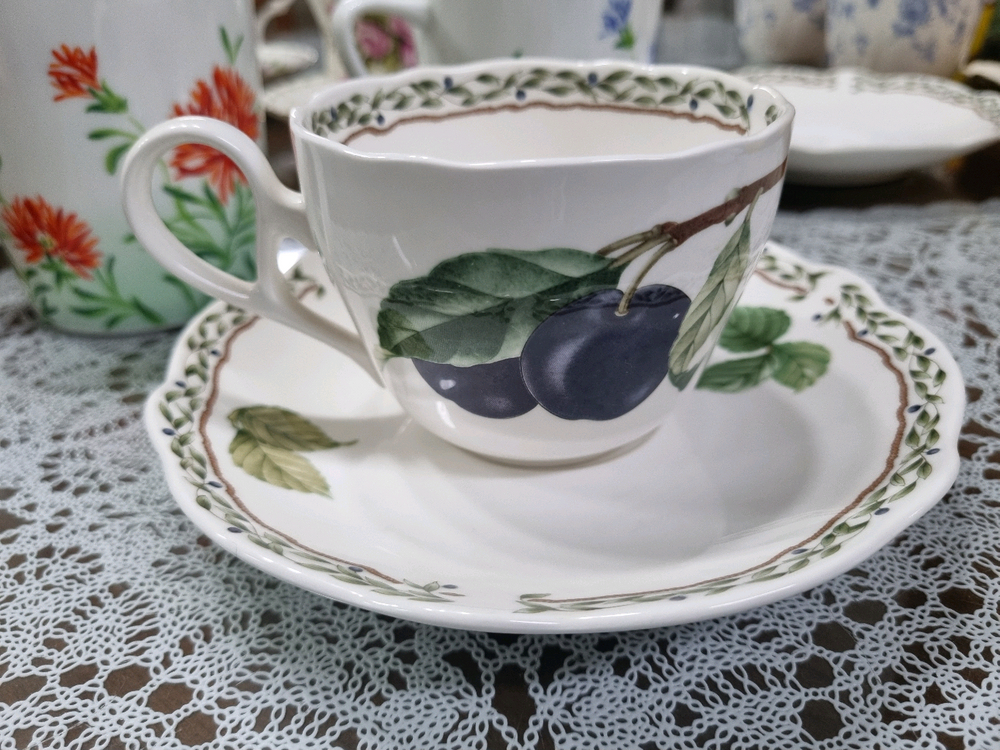 노리타케 산딸기&가지 커피잔 세트 이미지