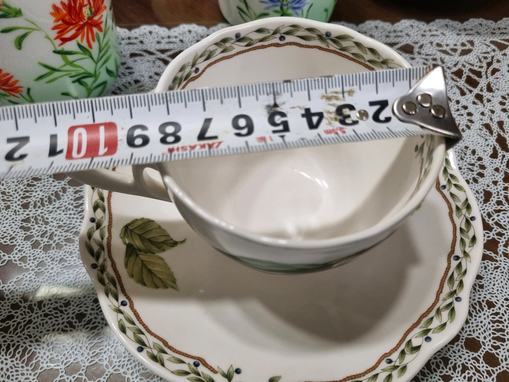 노리타케 산딸기&가지 커피잔 세트 이미지