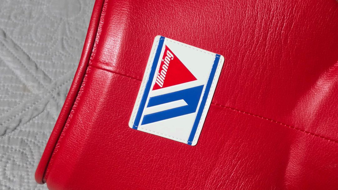 위닝 낭심 보호대 그로인 가드 레드 라지 이미지