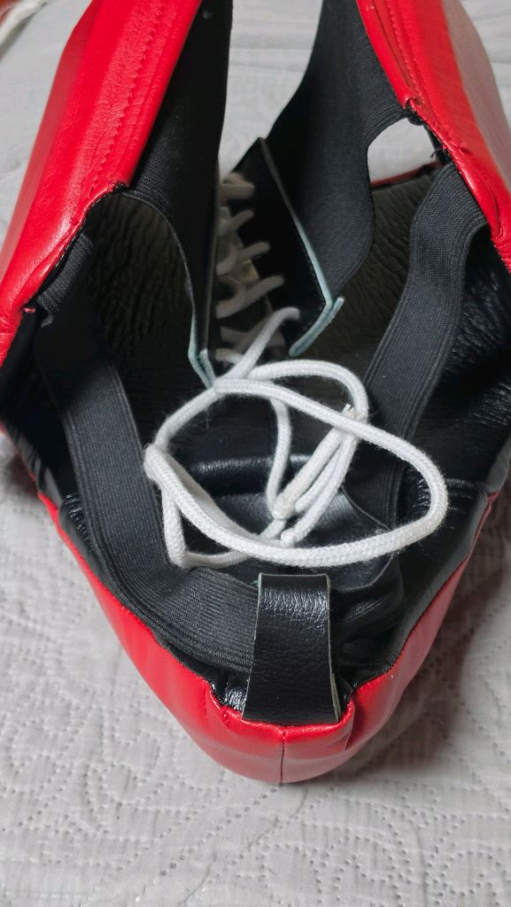 위닝 낭심 보호대 그로인 가드 레드 라지 이미지