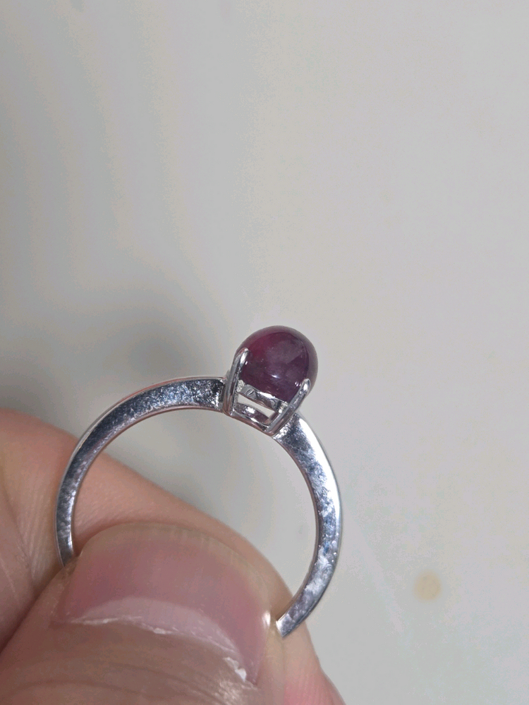 루비 은반지 이미지