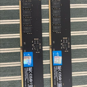 DDR5 32GB 메모리 2개 세트 이미지