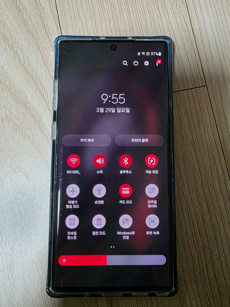 갤럭시 노트10플러스 아우라글로우256기가 이미지