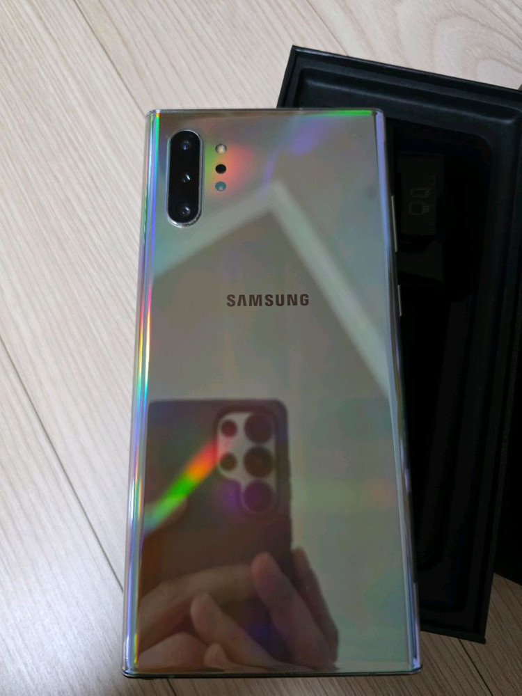 갤럭시 노트10플러스 아우라글로우256기가 이미지