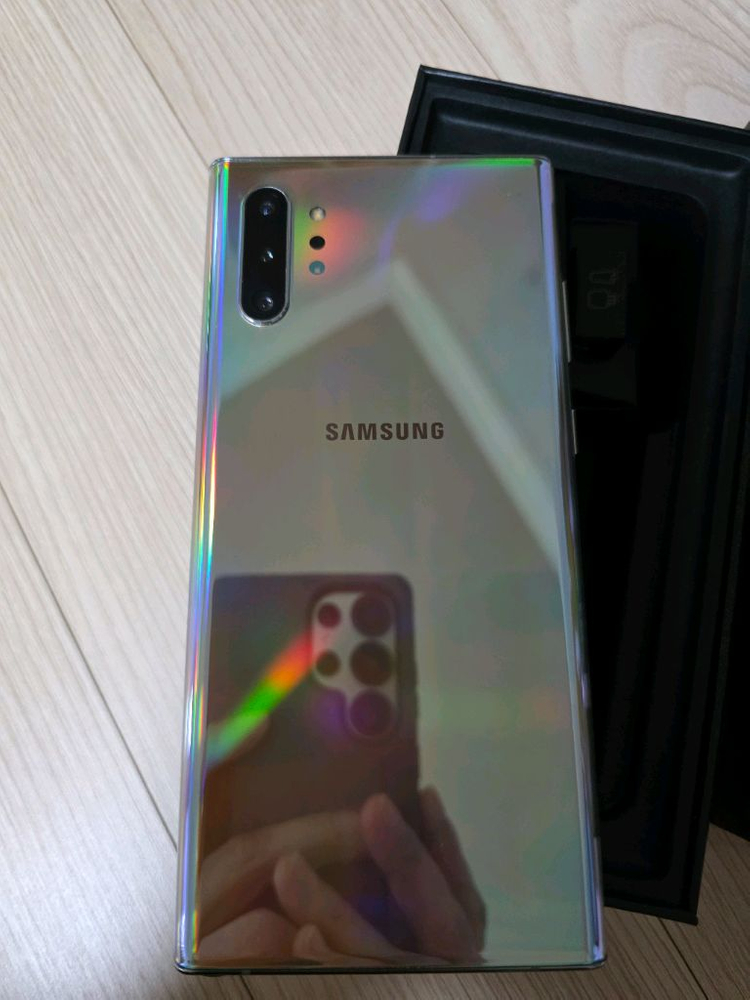 갤럭시 노트10플러스 아우라글로우256기가 이미지