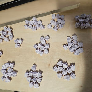 WEKT Kunzite 쿤자이트 저소음 리니어 스위치 103개(택포) 이미지