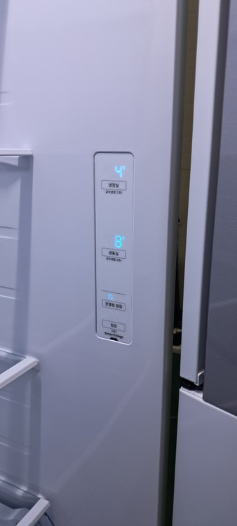 1606 삼성 846L 2도어양문형냉장고(화이트) 이미지