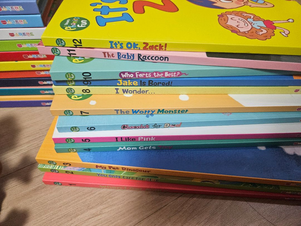 (테블릿포함)윤선생 스마트랜드 1.2.파닉스펀 및 워크북 이미지