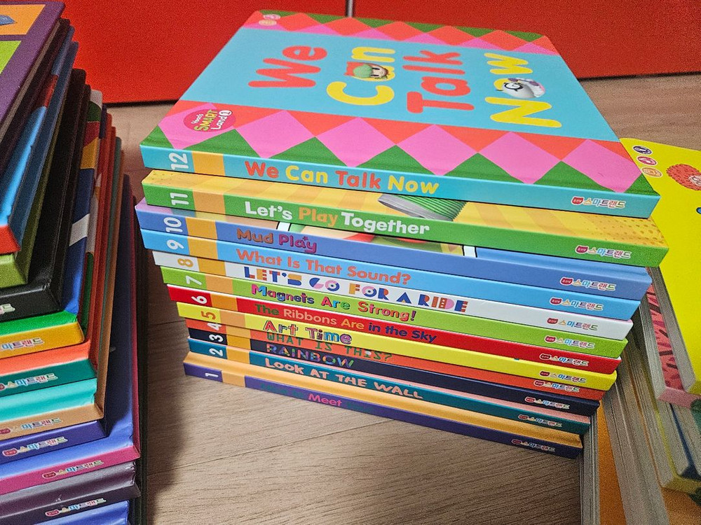 (테블릿포함)윤선생 스마트랜드 1.2.파닉스펀 및 워크북 이미지