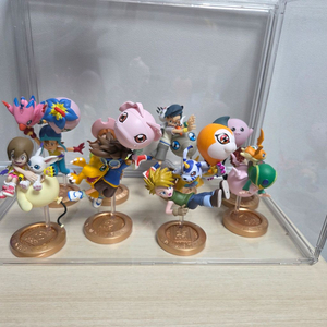 디지몬 20주년 풍선 피규어 세트 이미지