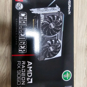ASRock 라데온 RX 9060xt 16g 그래픽카드 (택포) 이미지