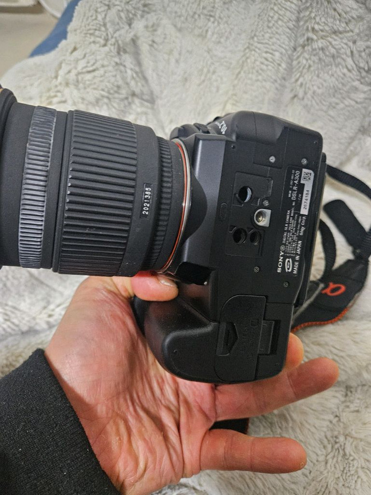 소니 dslr a300+시그마 24-600mm 렌즈 카메라 이미지