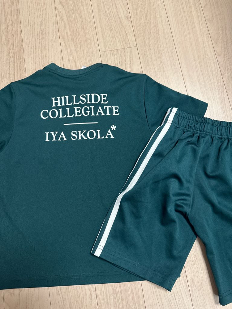 이야스콜라 힐사이드 체육복 7세 8세 , 넥타이 이미지