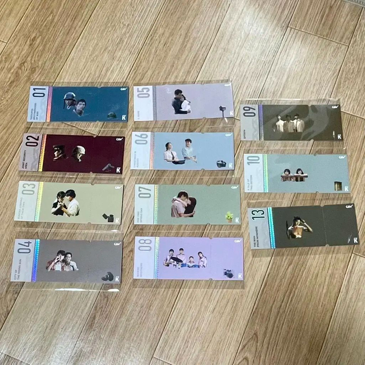 찬란 보딩패스 컴애즈유아그린나이트여름날우리 지구최후의밤파리13쁘띠마망컴온컴온사랑은낙엽을타고 영화티켓굿즈 이미지