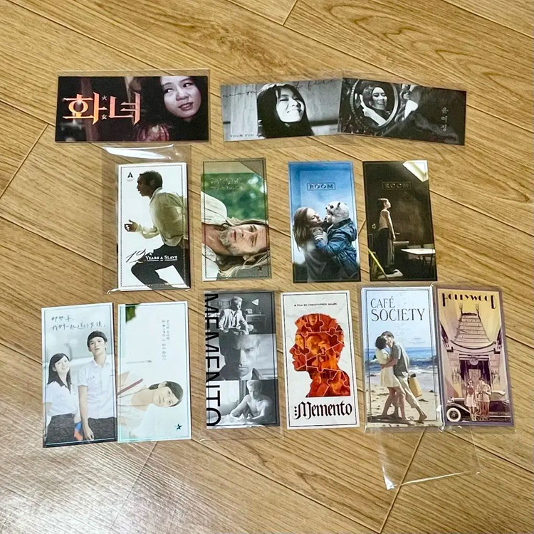 찬란 보딩패스 컴애즈유아그린나이트여름날우리 지구최후의밤파리13쁘띠마망컴온컴온사랑은낙엽을타고 영화티켓굿즈 이미지