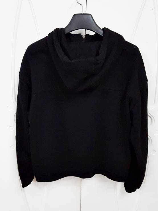 제멋 남성 오버핏 크롭 후드집업 블랙 M 이미지