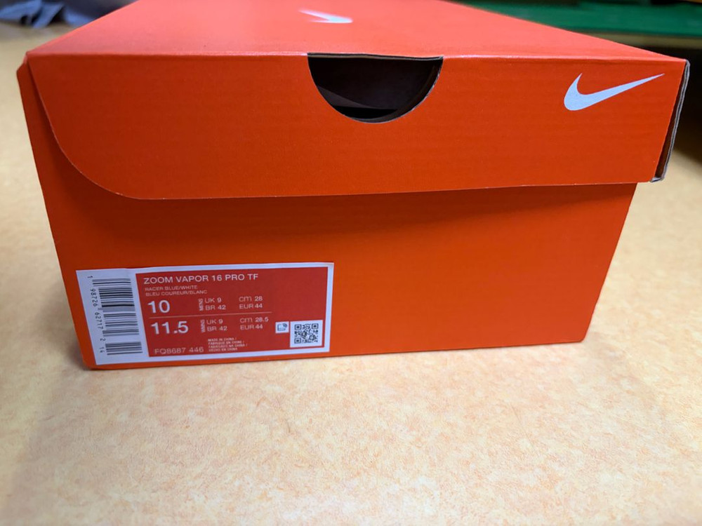 나이키 머큐리얼 베이퍼 16 PRO TF 풋살화 280mm 이미지