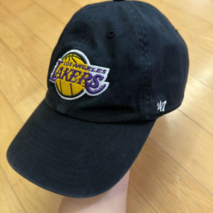 [47브랜드] LA 레이커스 클린업 볼캡 블랙 (NBA) 이미지