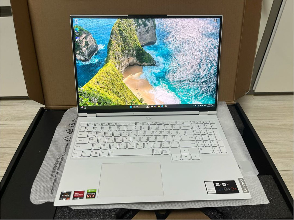 레노버 리전 5 프로 16ARH 라이젠7 RTX3070 게이밍 노트북 풀박스 이미지