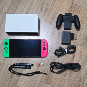 닌텐도 스위치 OLED 풀 세트 - 액정 기스 X 이미지