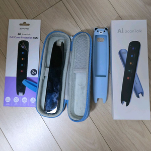 [풀구성/S급] 아이플라이텍 AI 스캔톡 번역기 (실리콘커버/파우치/필름 포함) 이미지