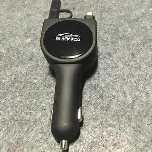 차량용 시거잭 릴 충전기 블랙팟 일타사피 QC3.0 2.4 18W용 이미지