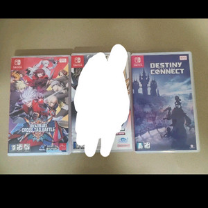 닌텐도 스위치 게임칩 2개 블블 크로스태그/데스티니 커넥트 이미지