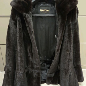 밍크 코트(우단모피, 블랙그라마 고급 밍크) 이미지